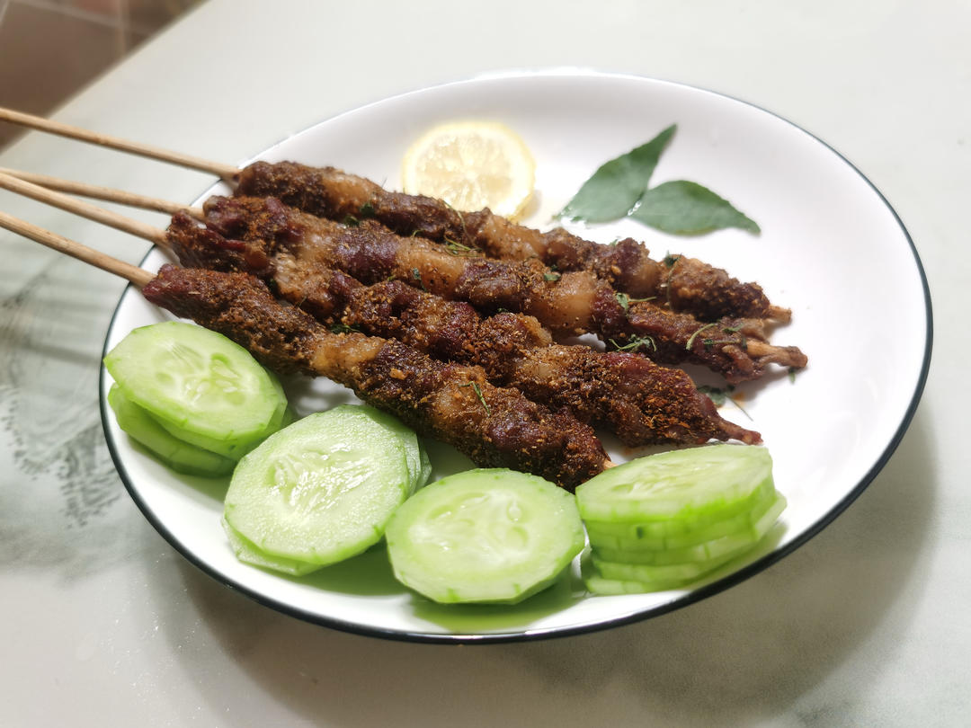 巨好吃的羊肉烤串（烤箱版）