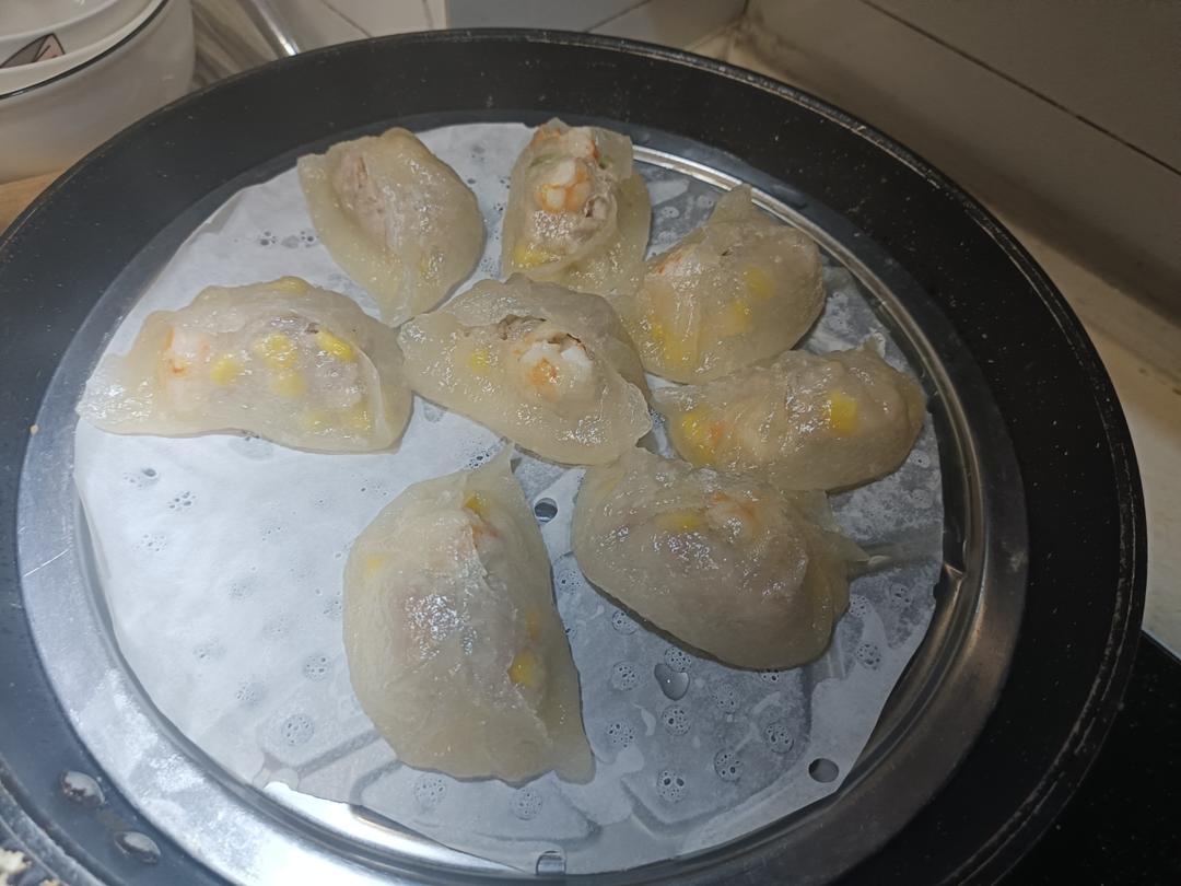 木薯淀粉饺子（水晶鲜肉虾饺）