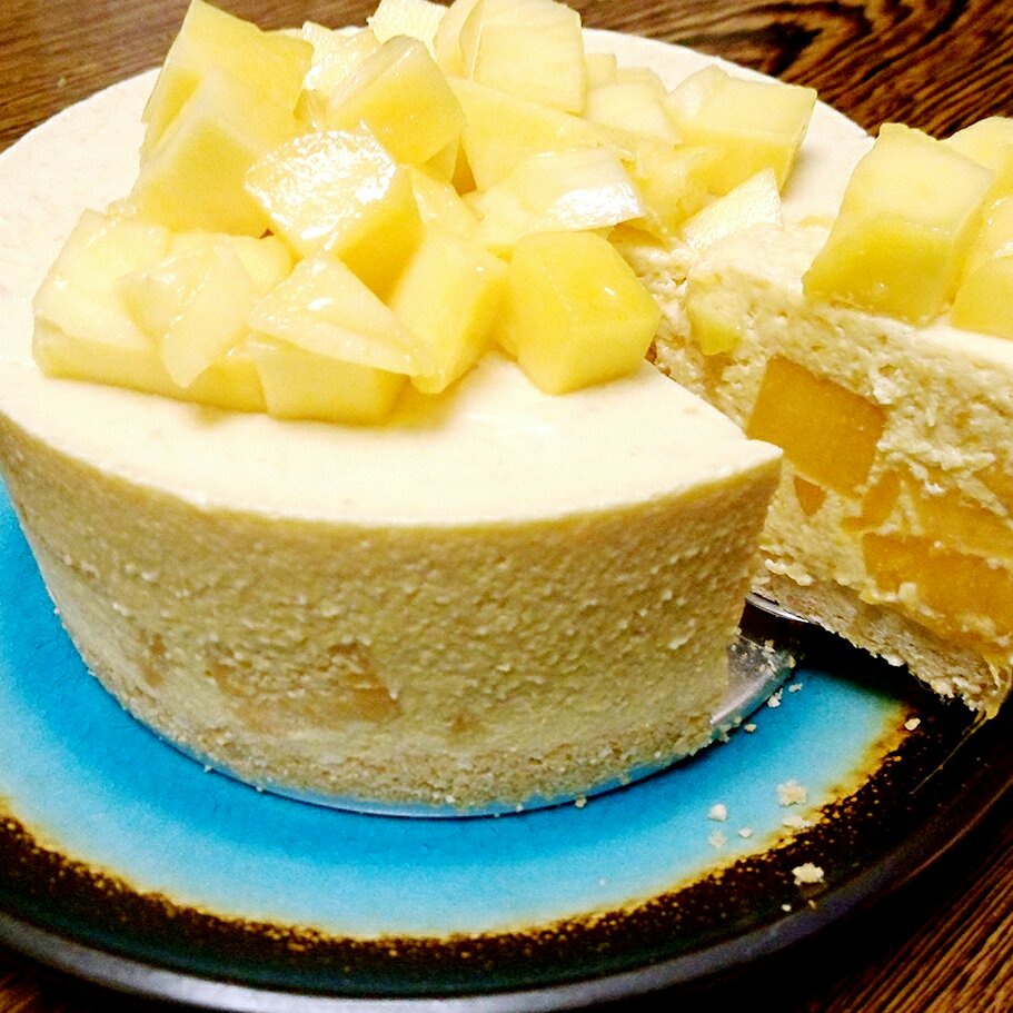 【视频】芒果慕斯（6寸） | 含镜面果胶配方