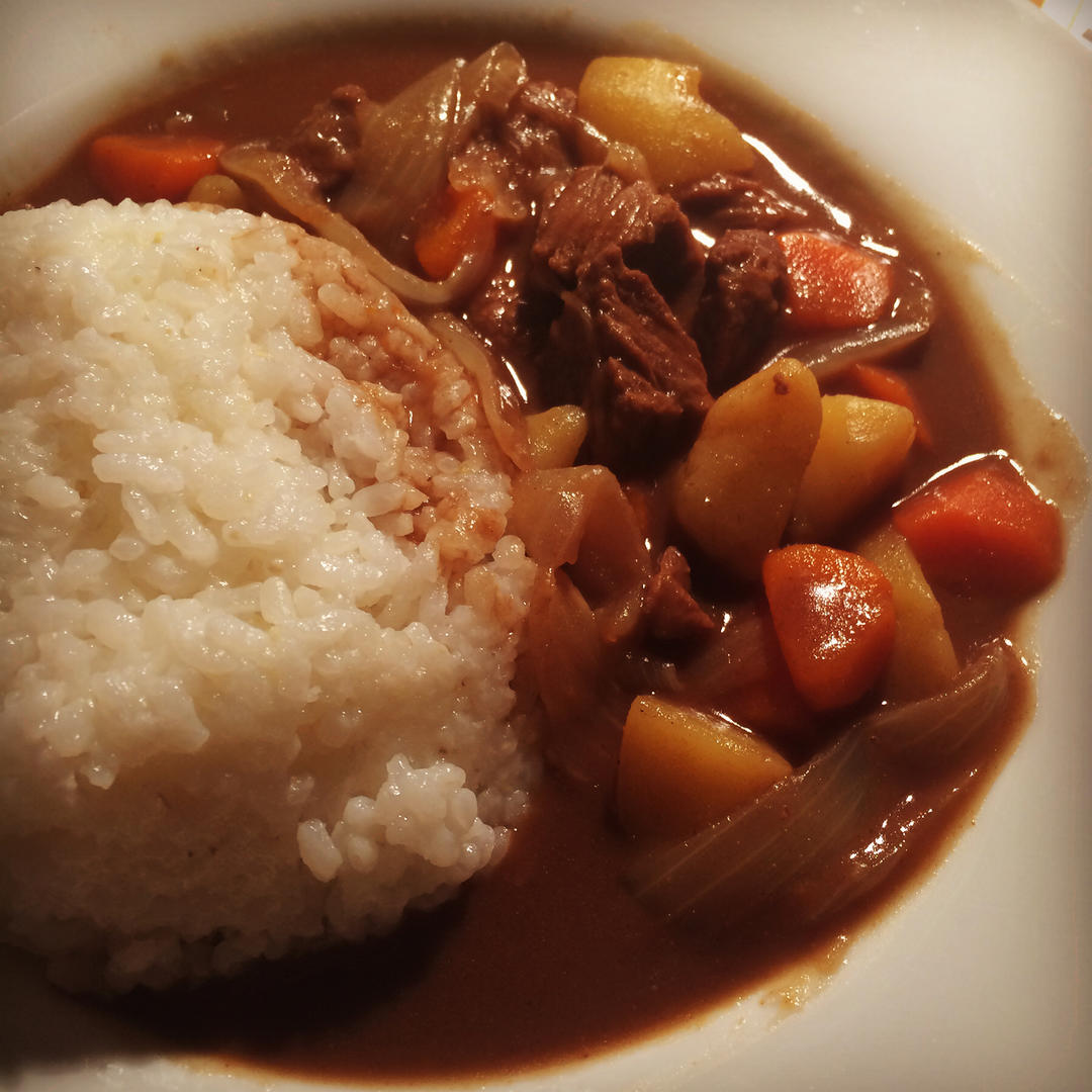 日式咖喱牛肉饭