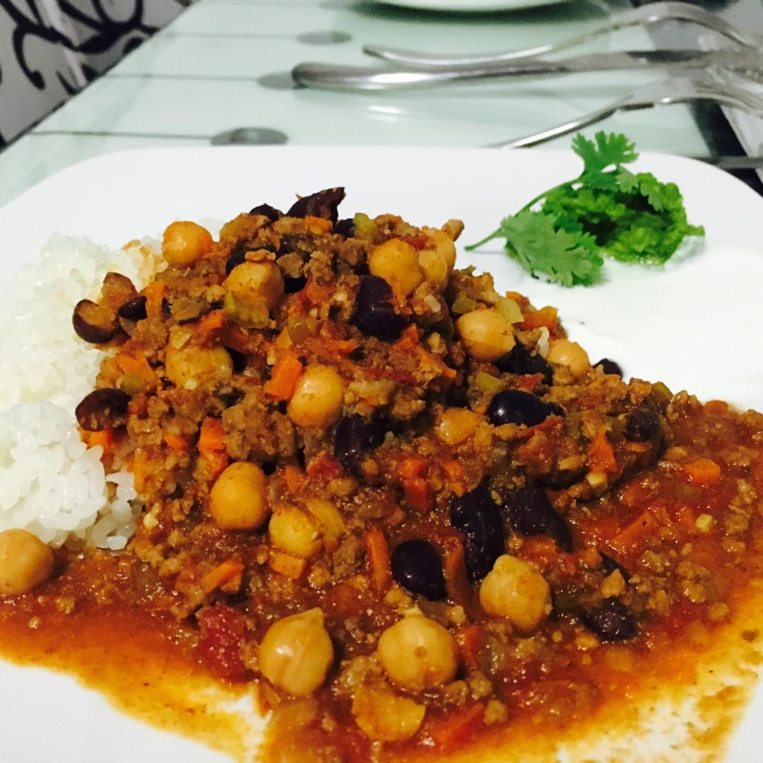 墨西哥传统菜chilli con carne