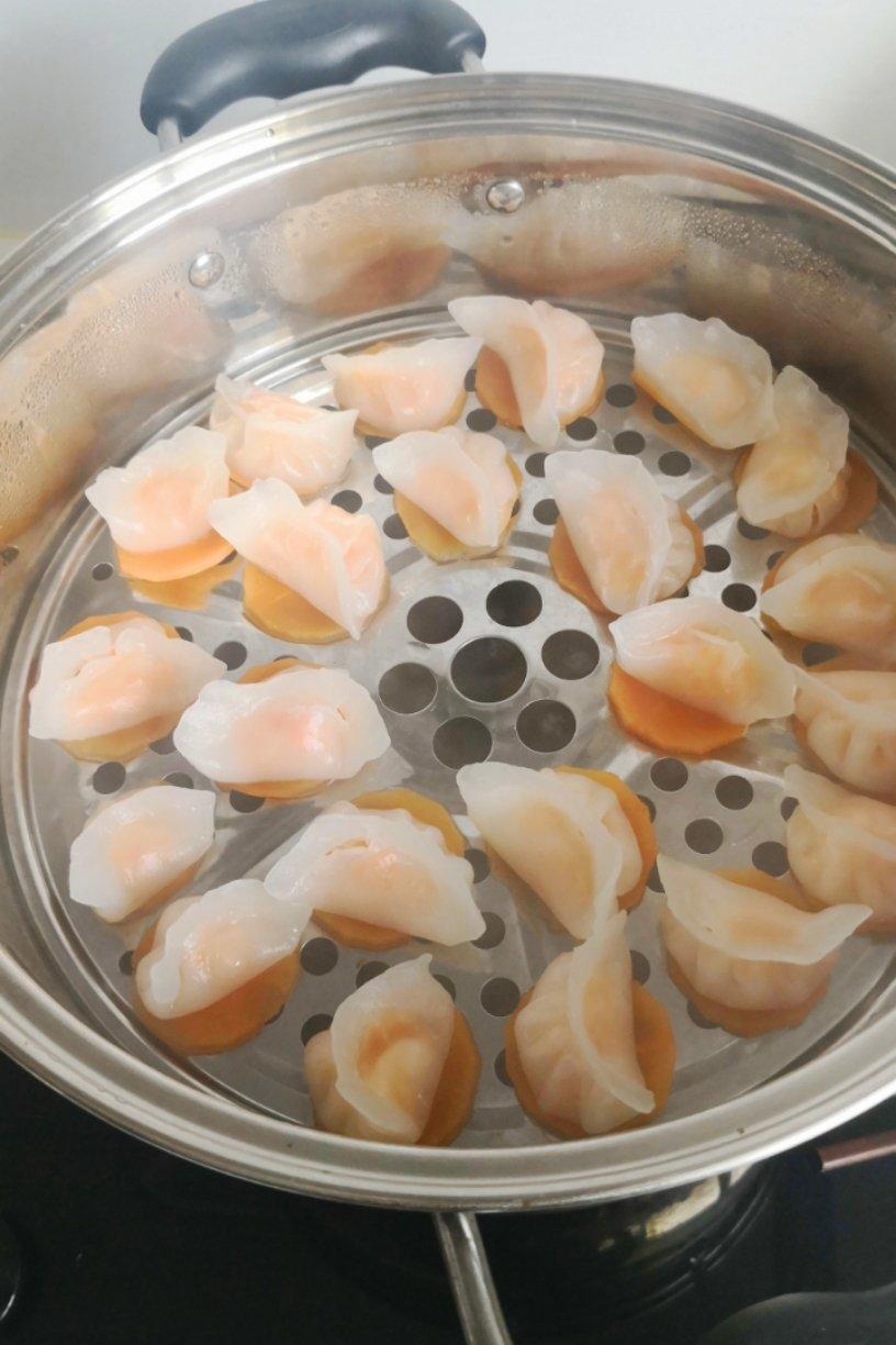 水晶虾饺