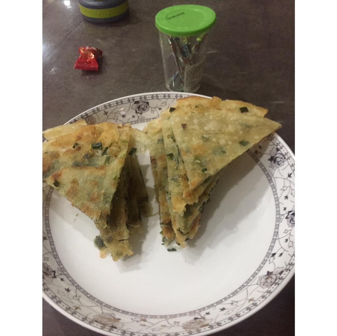 懒人版葱油饼