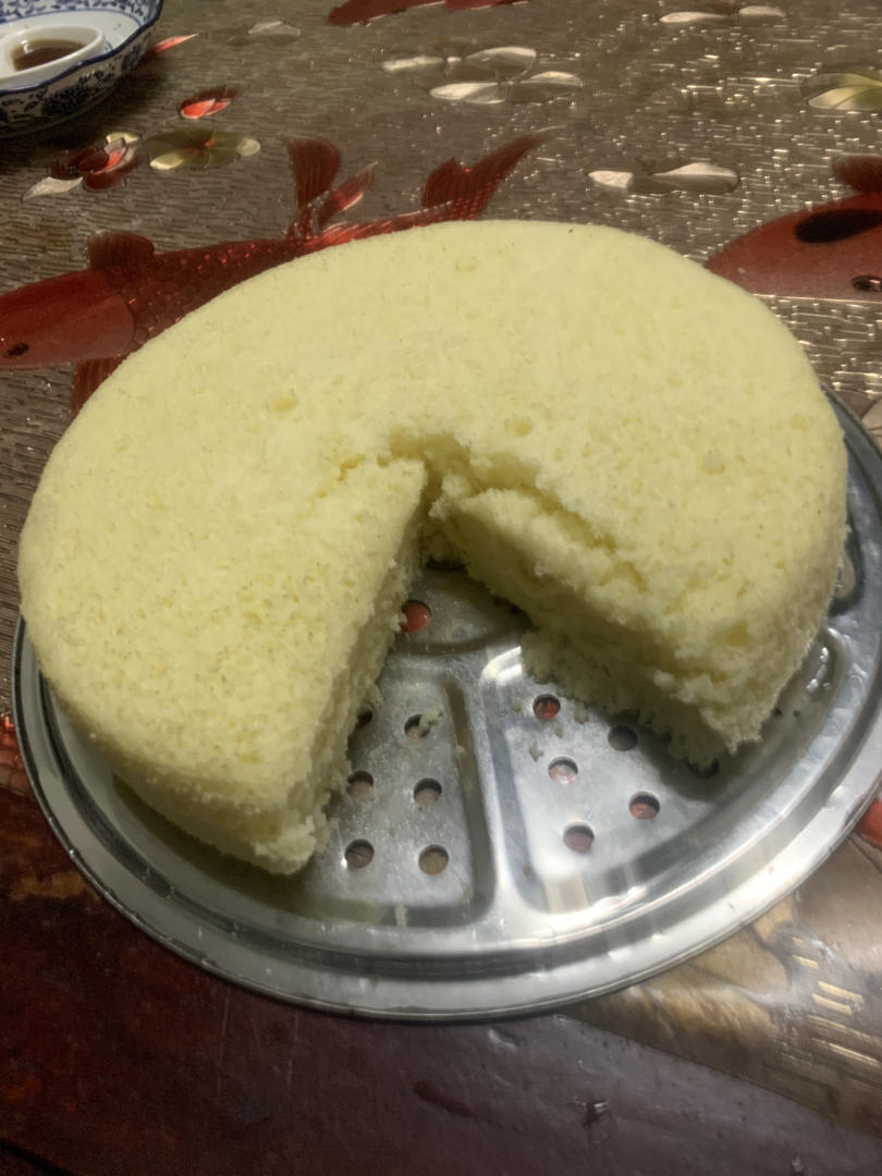 广式蒸蛋糕就是这么简单 全蛋打发 蒸蛋糕