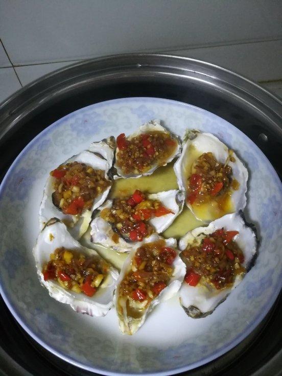 超简单～蒸蒜蓉生蚝