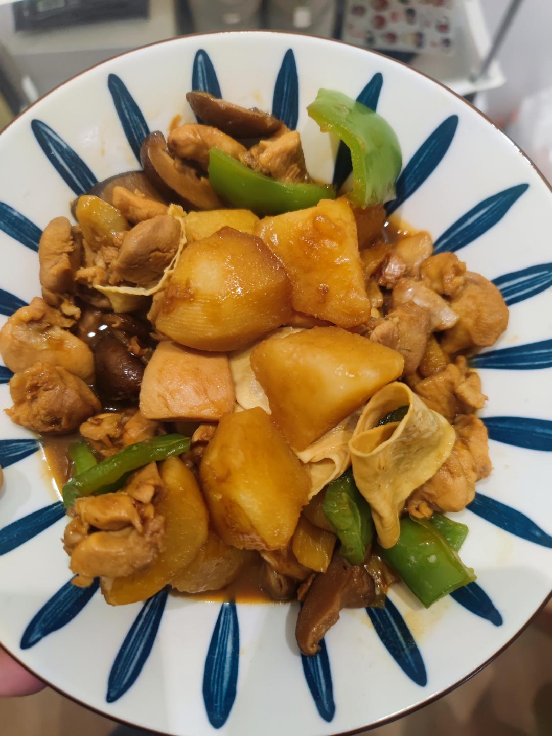 黄焖鸡米饭的做法