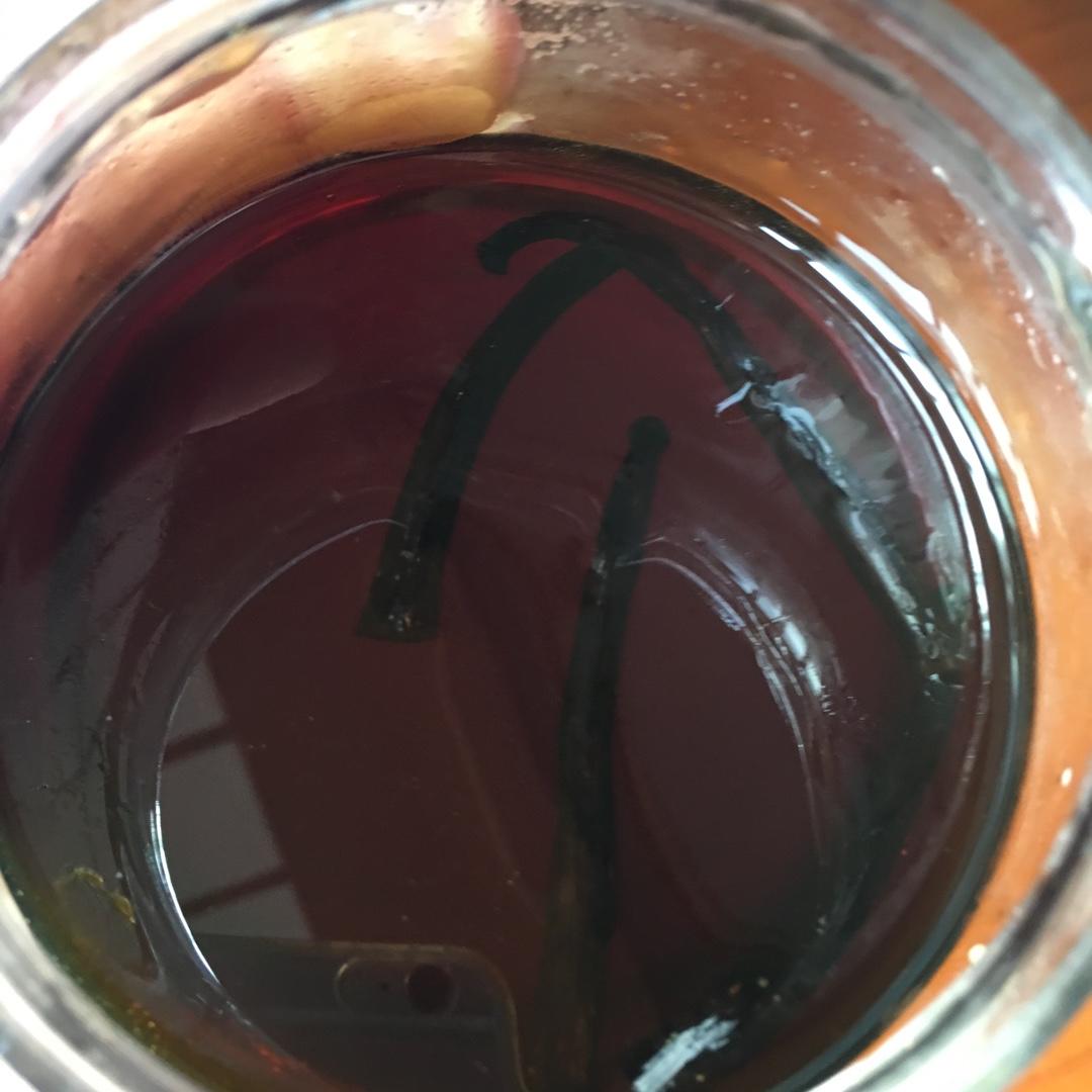 july的烘焙日记做的香草糖浆