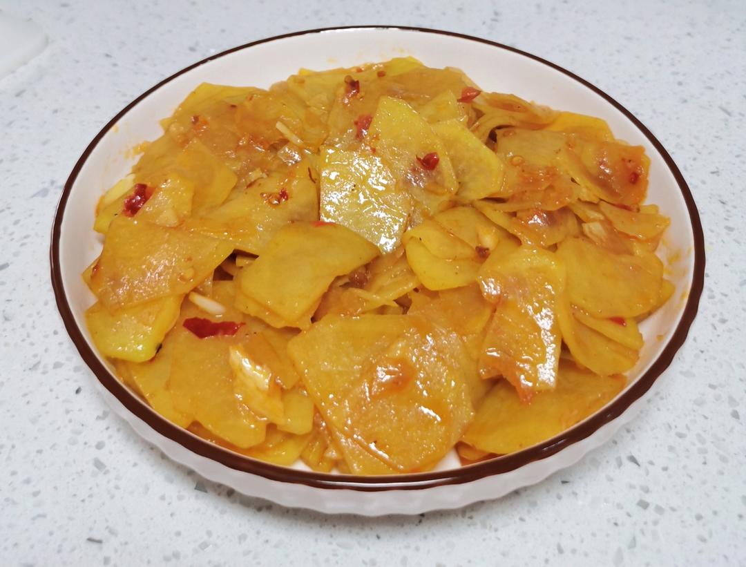 素炒土豆片（简单美味）