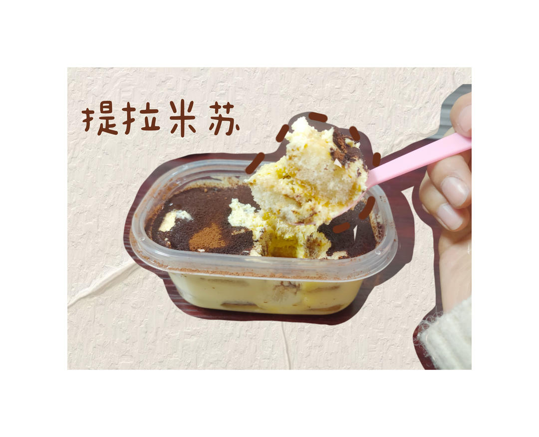 在欧洲学会的经典版提拉米苏