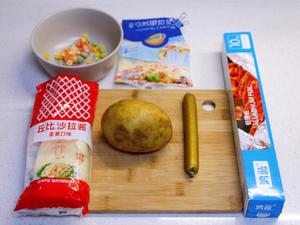 奶酪焗土豆沙拉的做法 步骤1