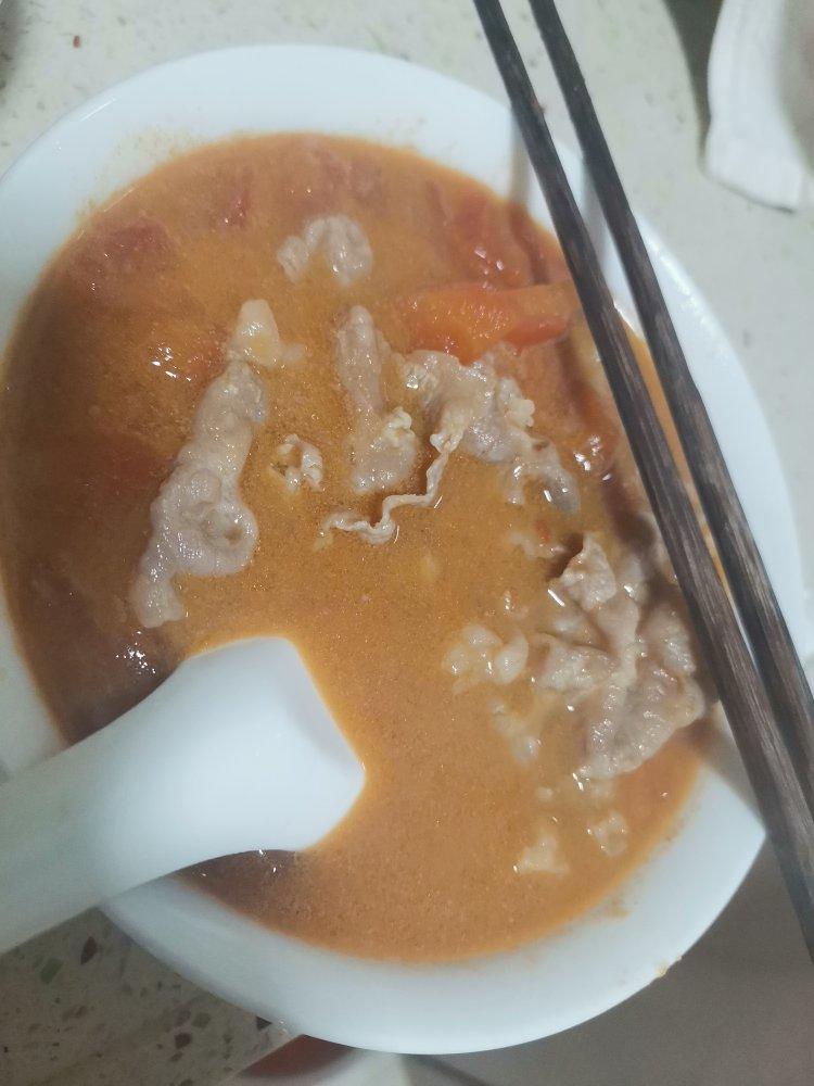 番茄肥牛汤