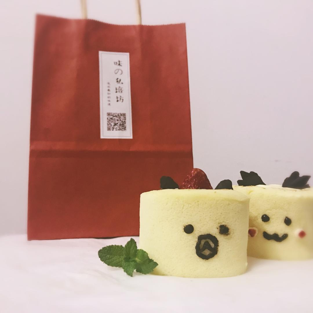 表情蛋糕卷！麋鹿，嗷大喵，颜文字…