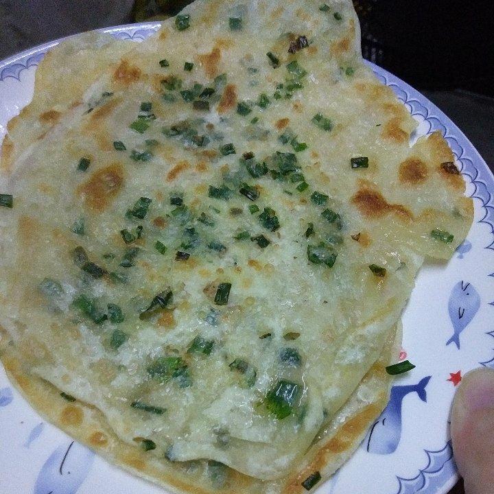 葱油饼（饺子皮 懒人快手版）