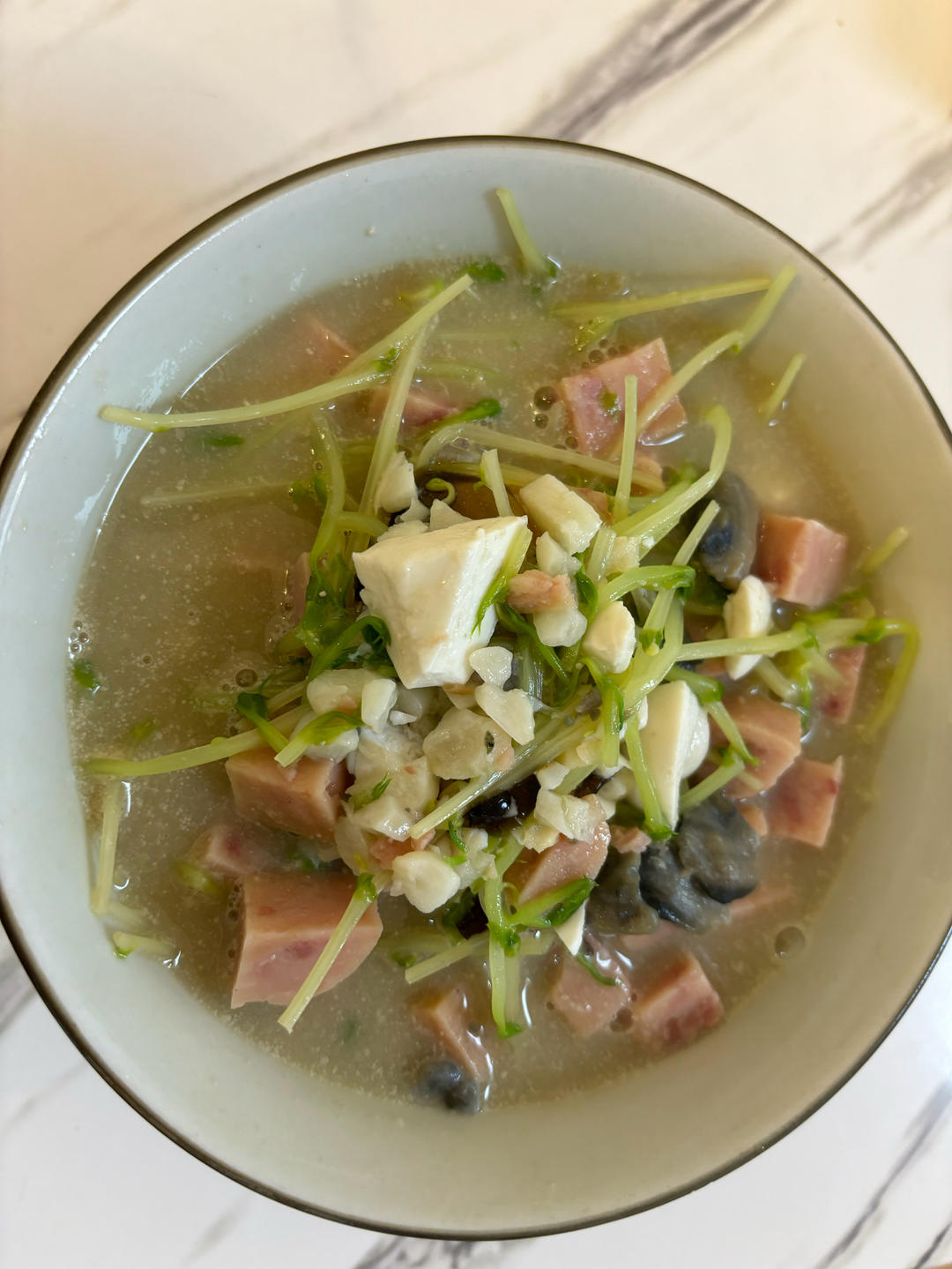 上汤豆苗