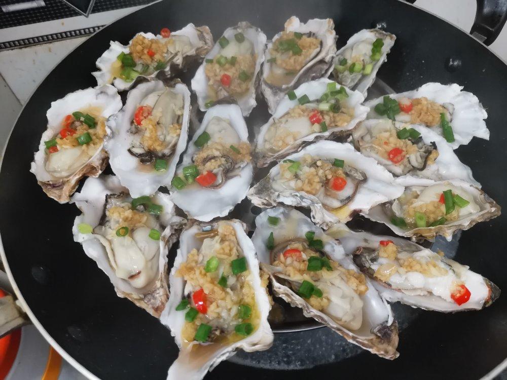 比烤更好吃的蒸生蚝