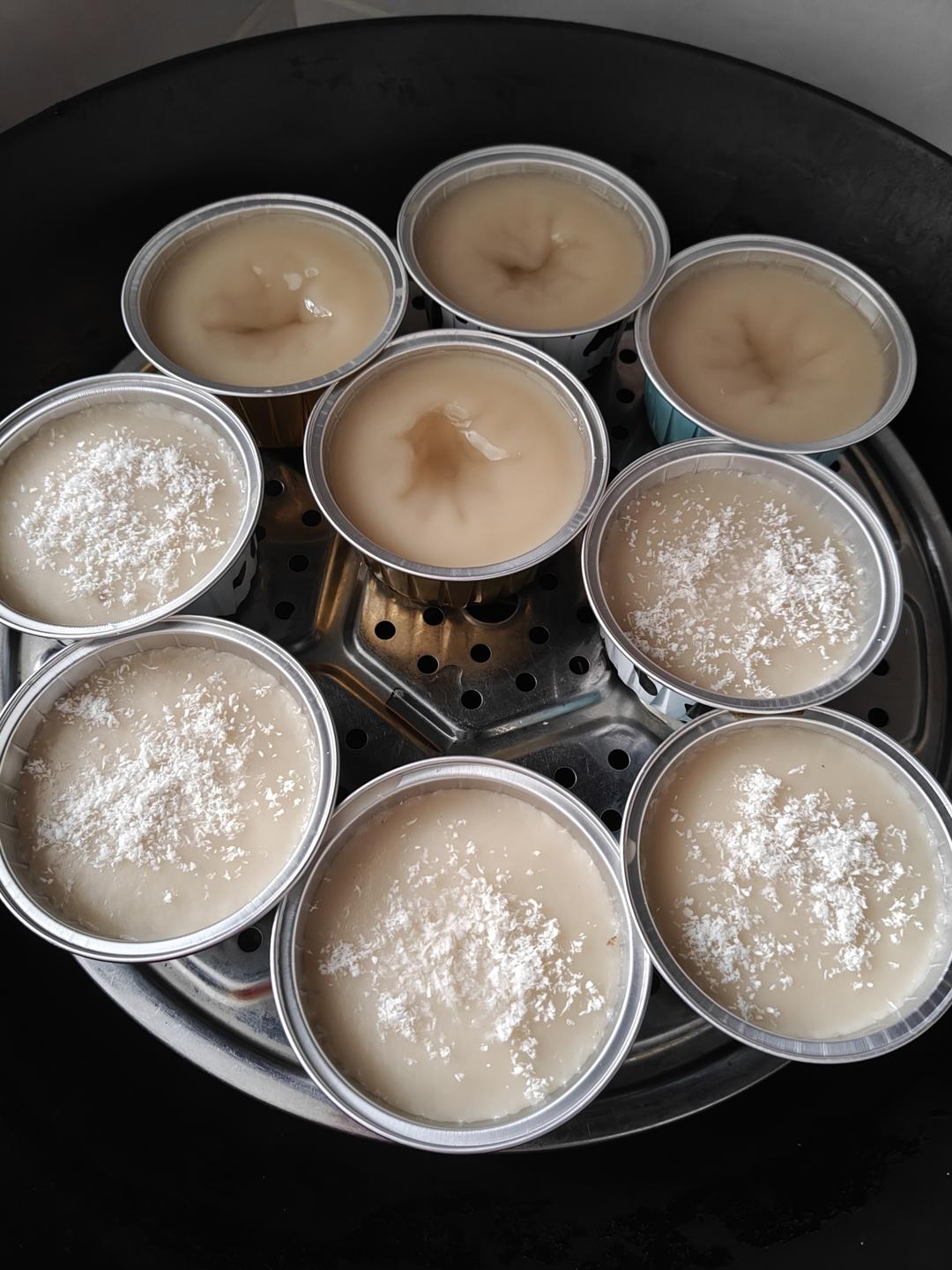 【港式小吃在家做】怀旧红豆钵仔糕 砵仔糕