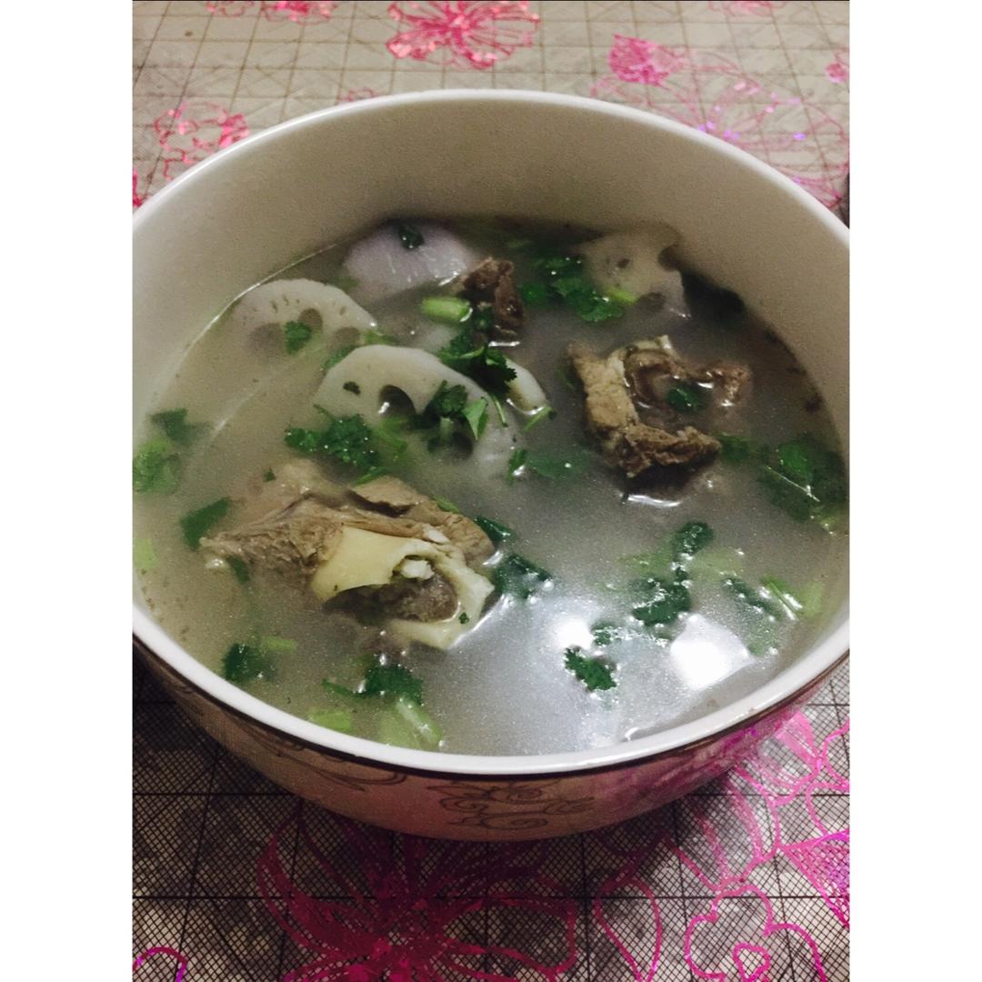 排骨莲藕汤