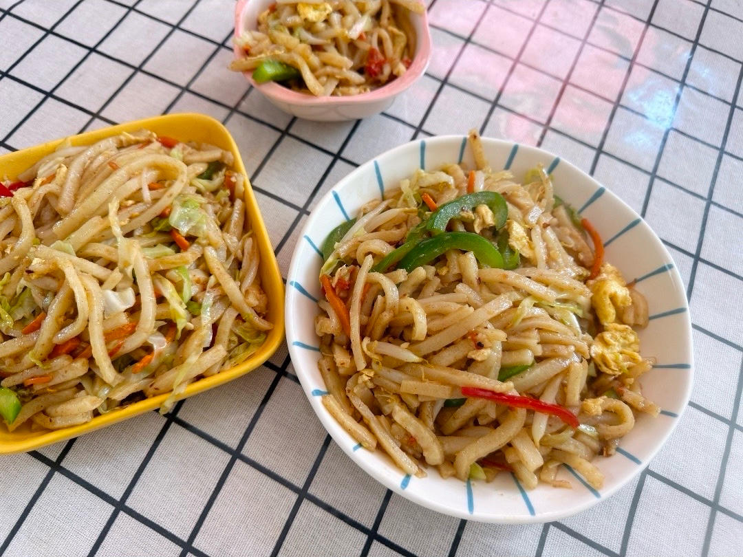 陕西私房炒饼[内附饼丝做法]