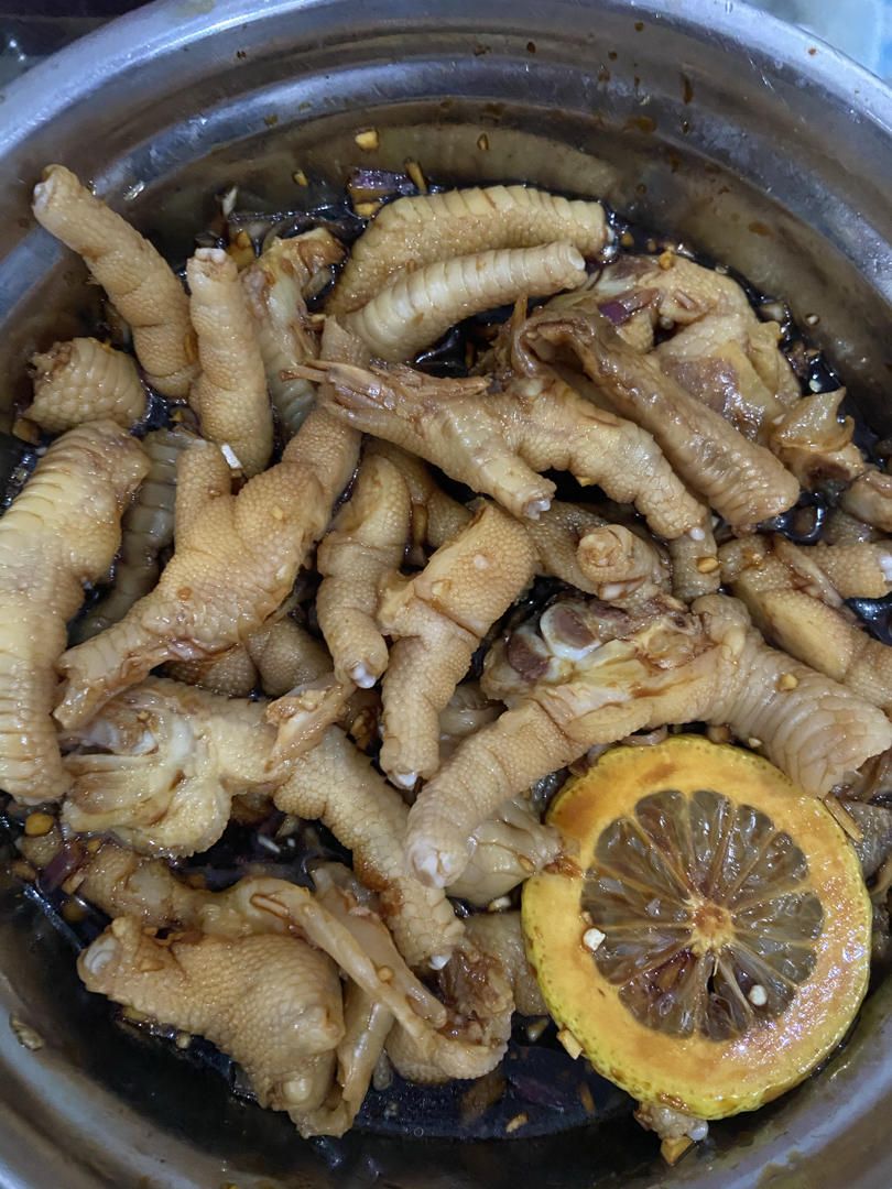 酱汁鸡爪（好吃到哭）