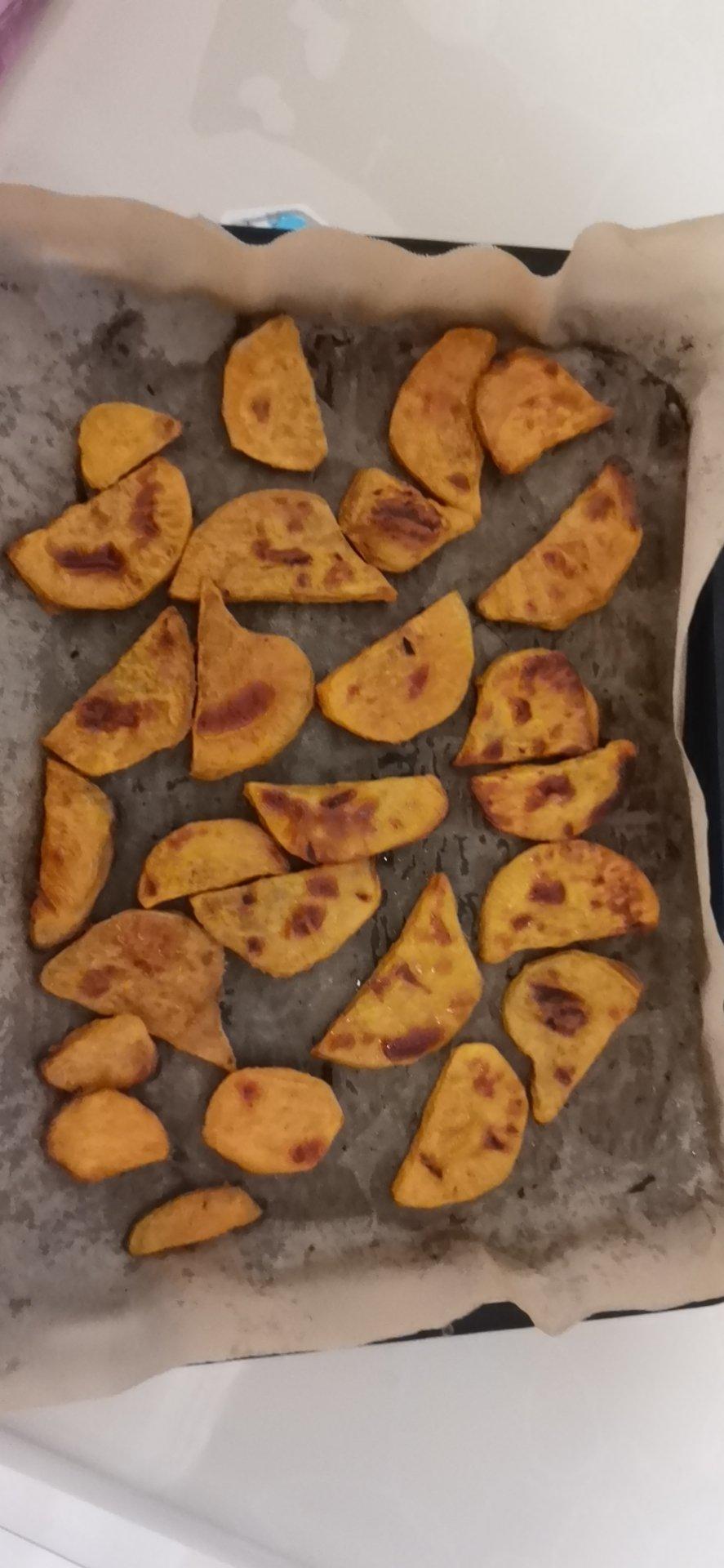 一吃就爱上❗️香甜软糯的烤红薯片❗️巨好吃～追剧必备！