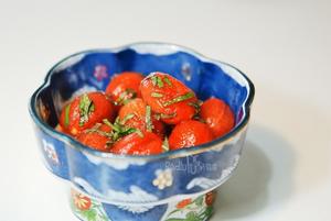 丰富餐桌的小菜⓮紫苏蜂蜜小番茄@坏露露的露台食光的做法 步骤4