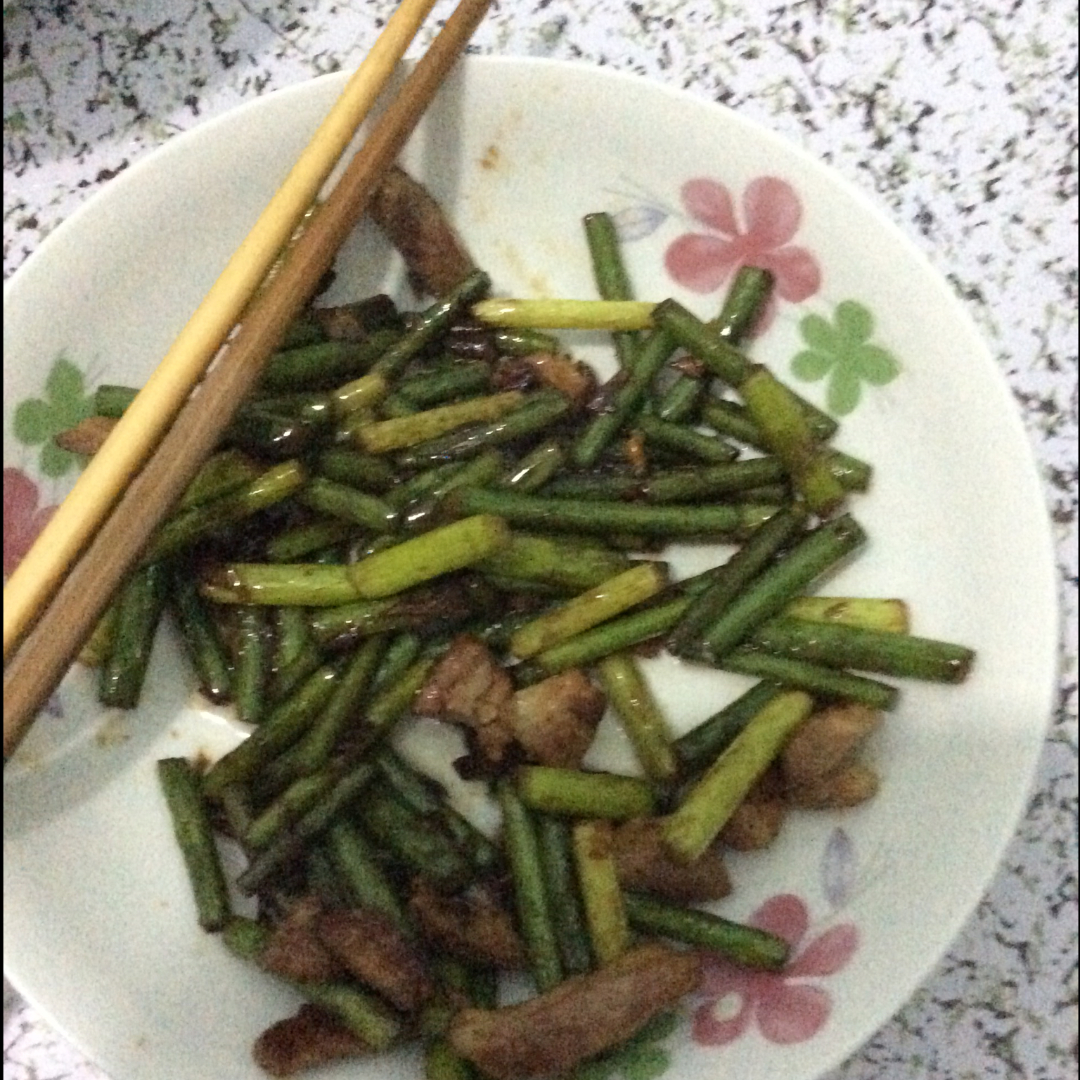 蒜薹炒肉