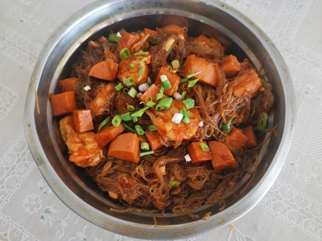 复刻餐厅88一份的海皇粉丝煲，简单又好吃！