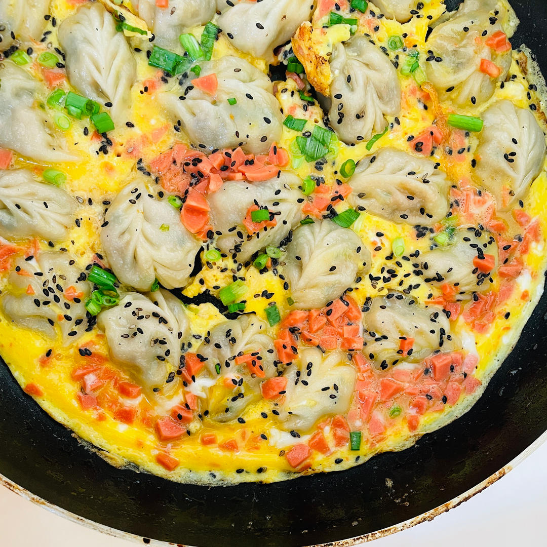 0失败的【抱蛋煎饺】速冻饺子🥟版