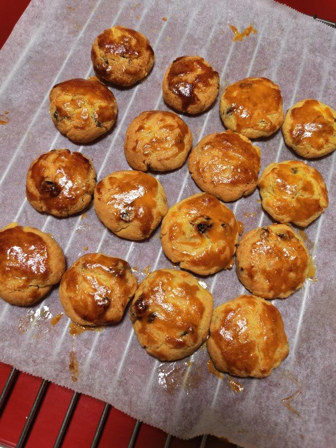 奶香浓郁的提子奶酥-儿时的回忆