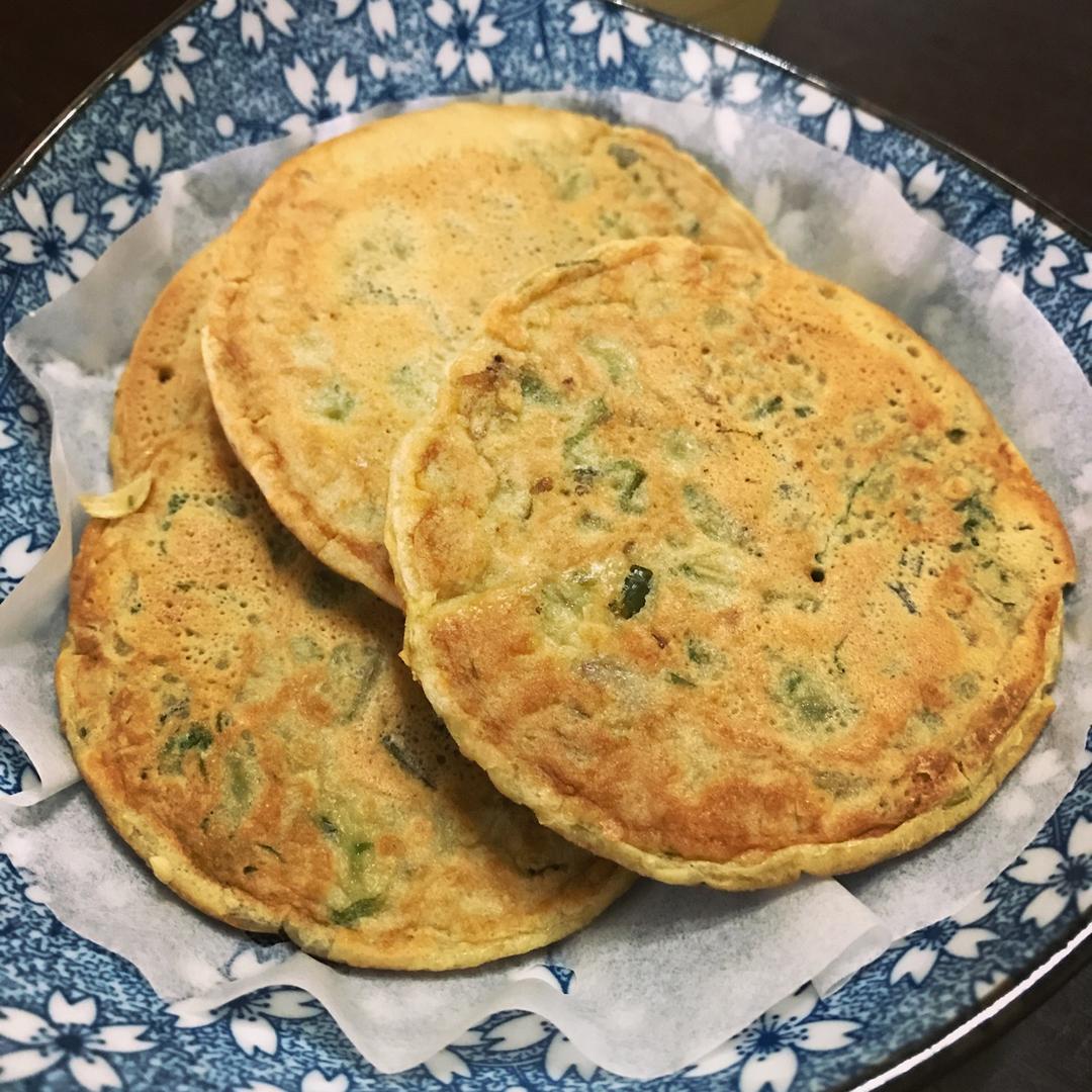 香椿鸡蛋饼