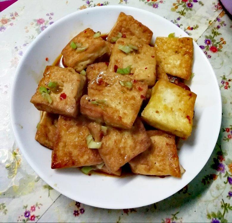 ✨香煎豆腐✨