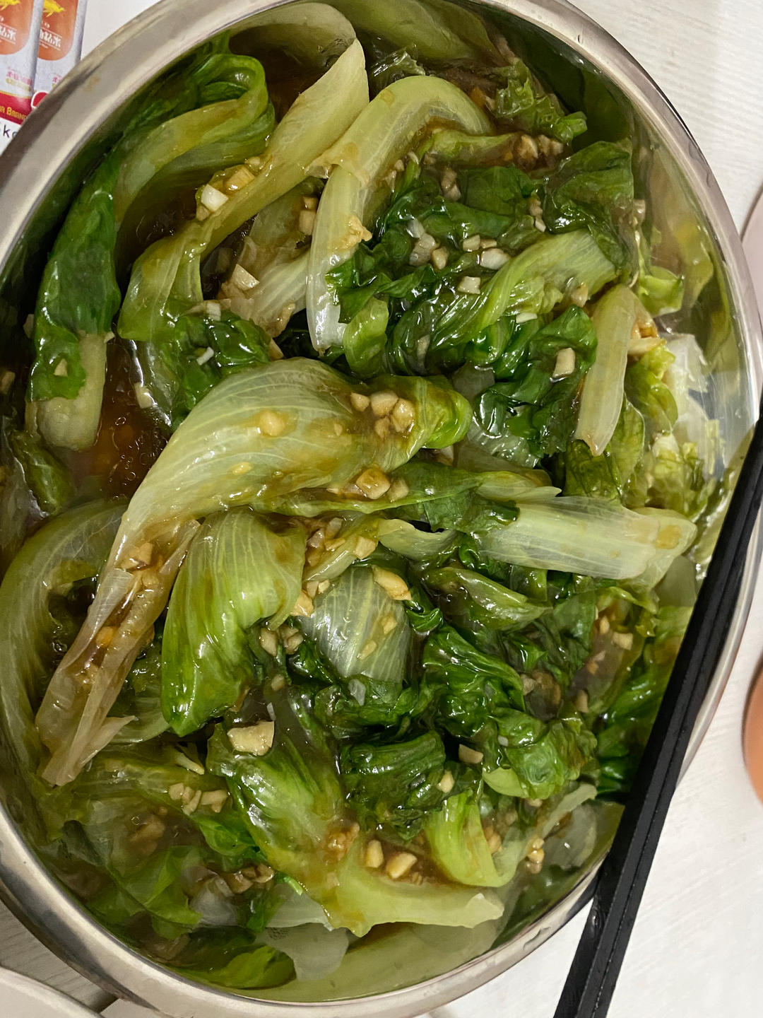 🔥减脂菜蚝油生菜、清脆爽口巨好吃😋