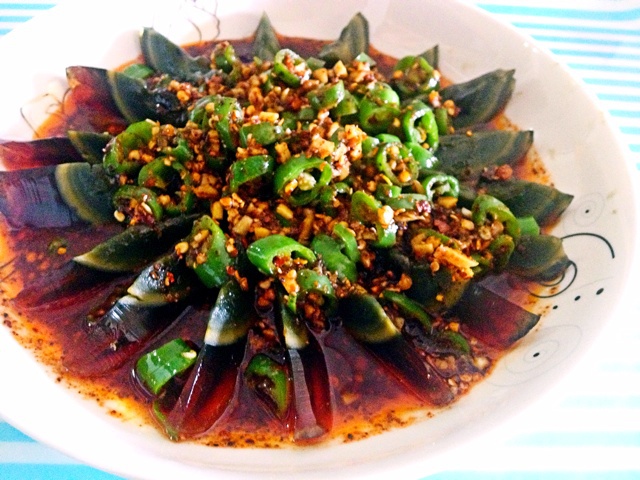 mozart_lee做的青椒皮蛋