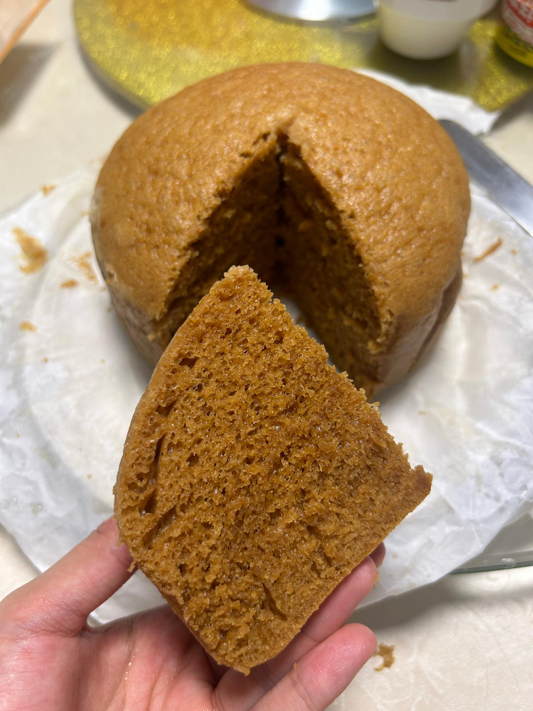 红糖古法马拉糕（酒店点心总监做法）