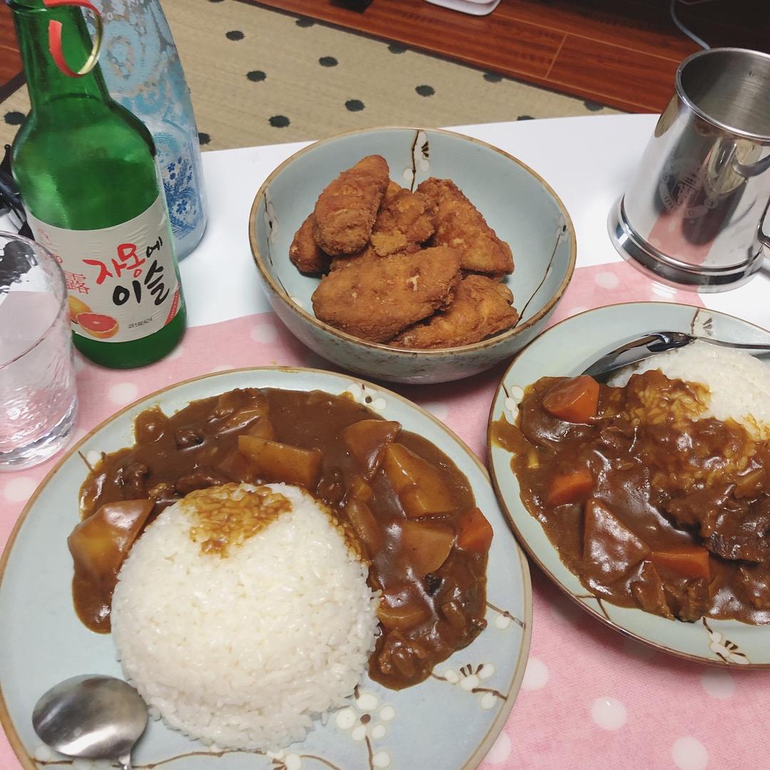 日式牛腩咖喱饭