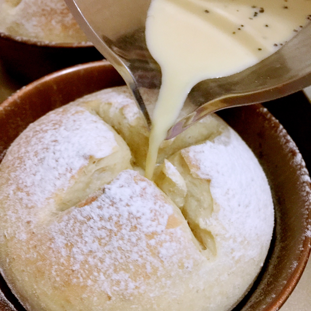 奶汁土豆面包