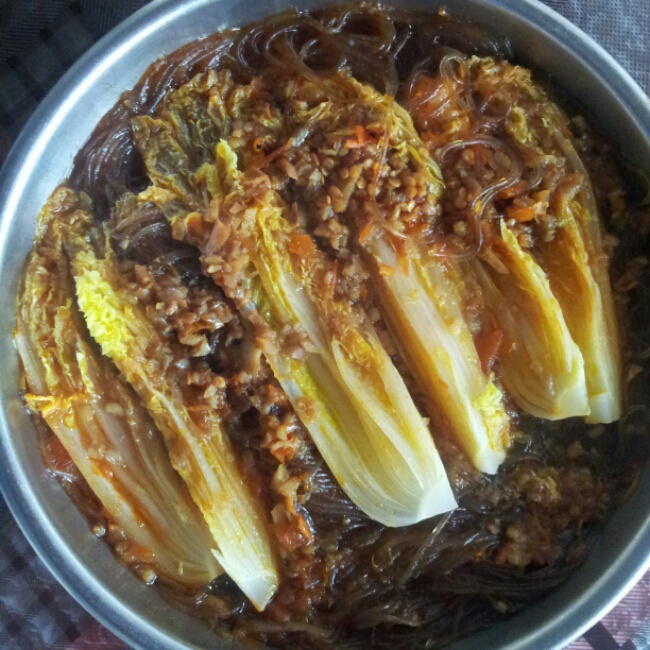 蒜蓉粉丝娃娃菜