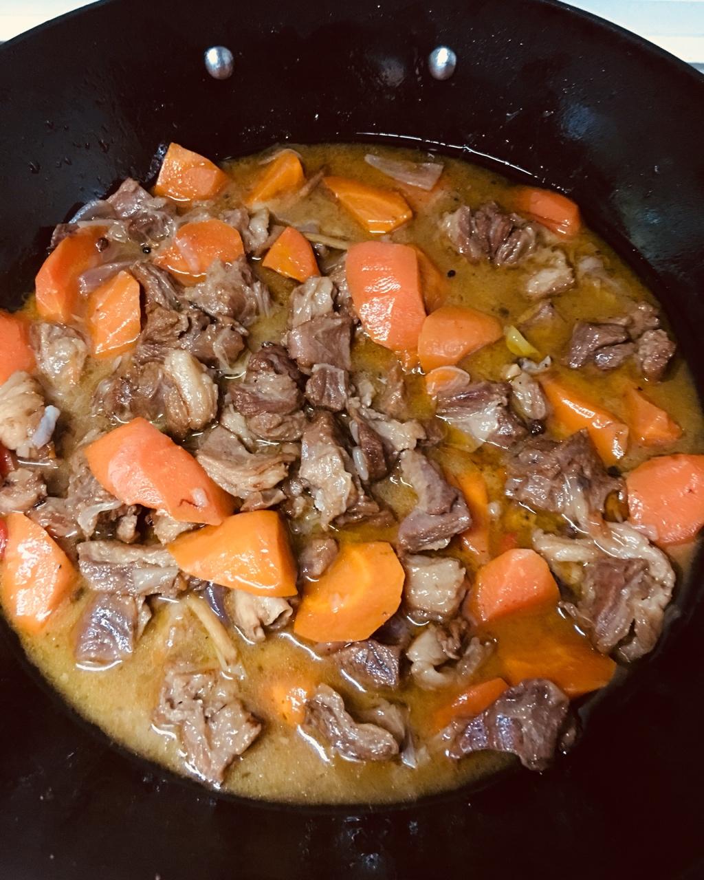爱家孙玉丽做的红烧羊肉萝卜