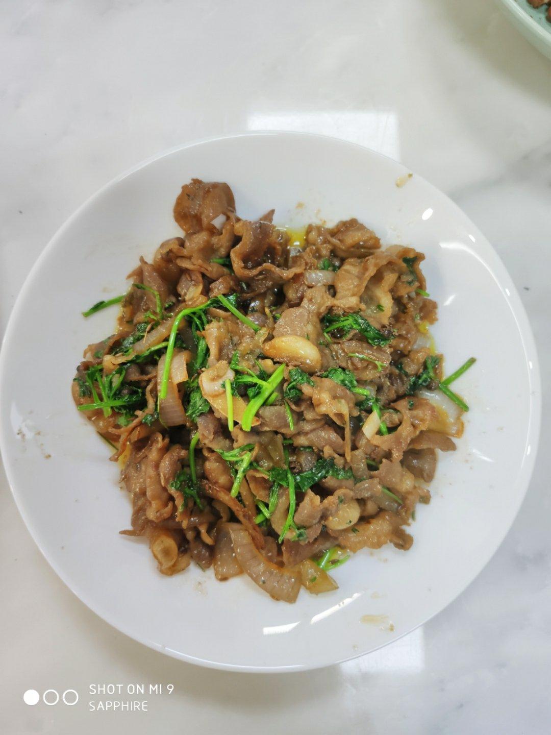 孜然羊肉片