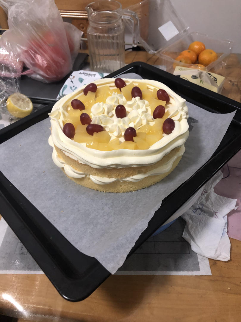 戚风蛋糕（八寸）