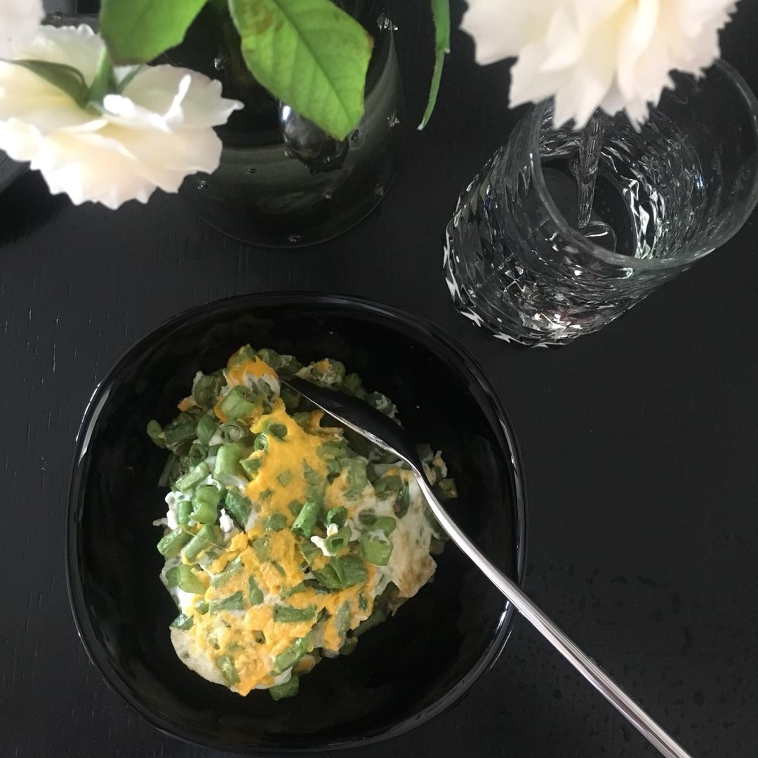 豆角煎蛋