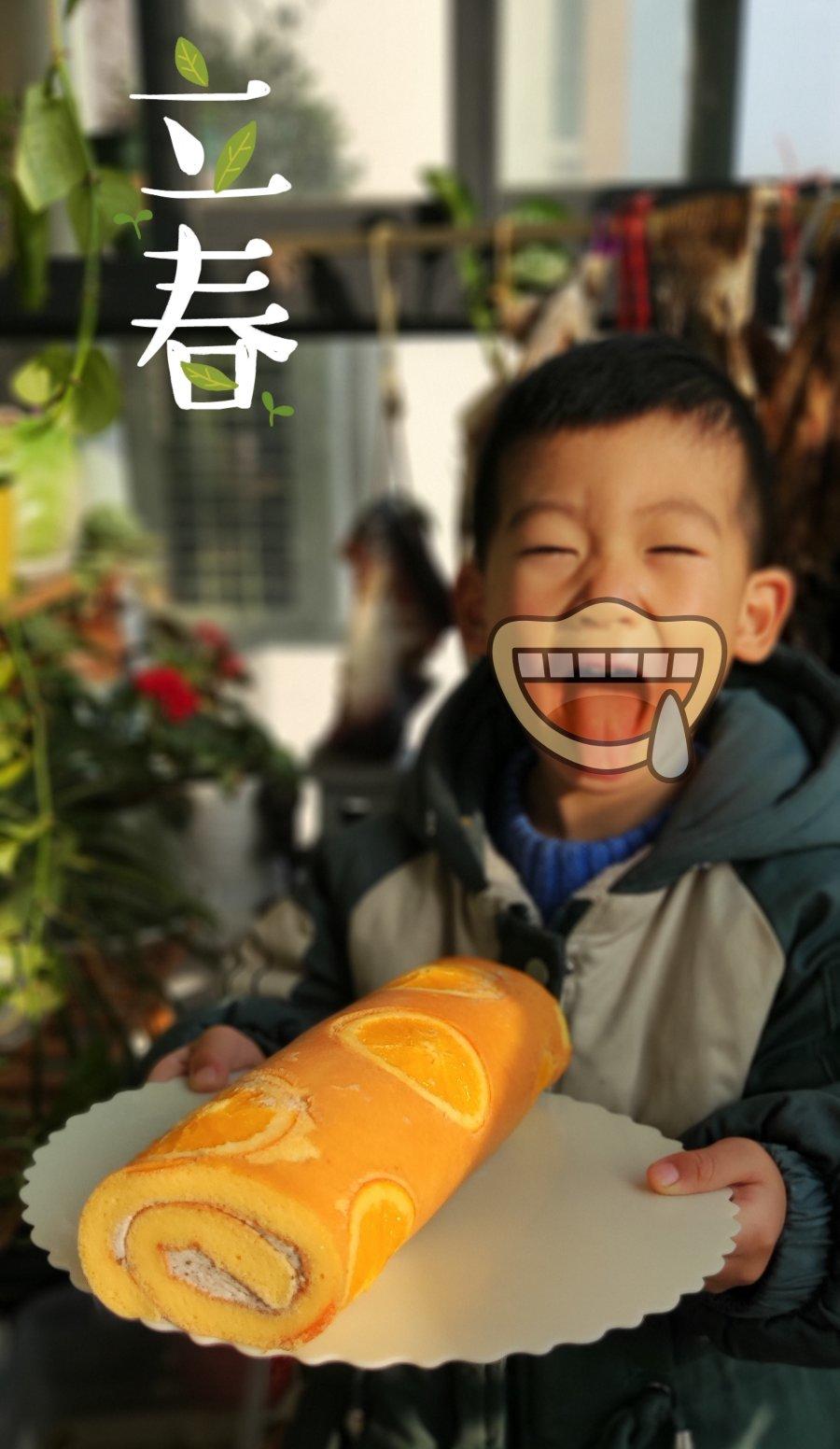 橙香毛巾蛋糕卷（蛋糕毛巾面心得及超详细步骤）