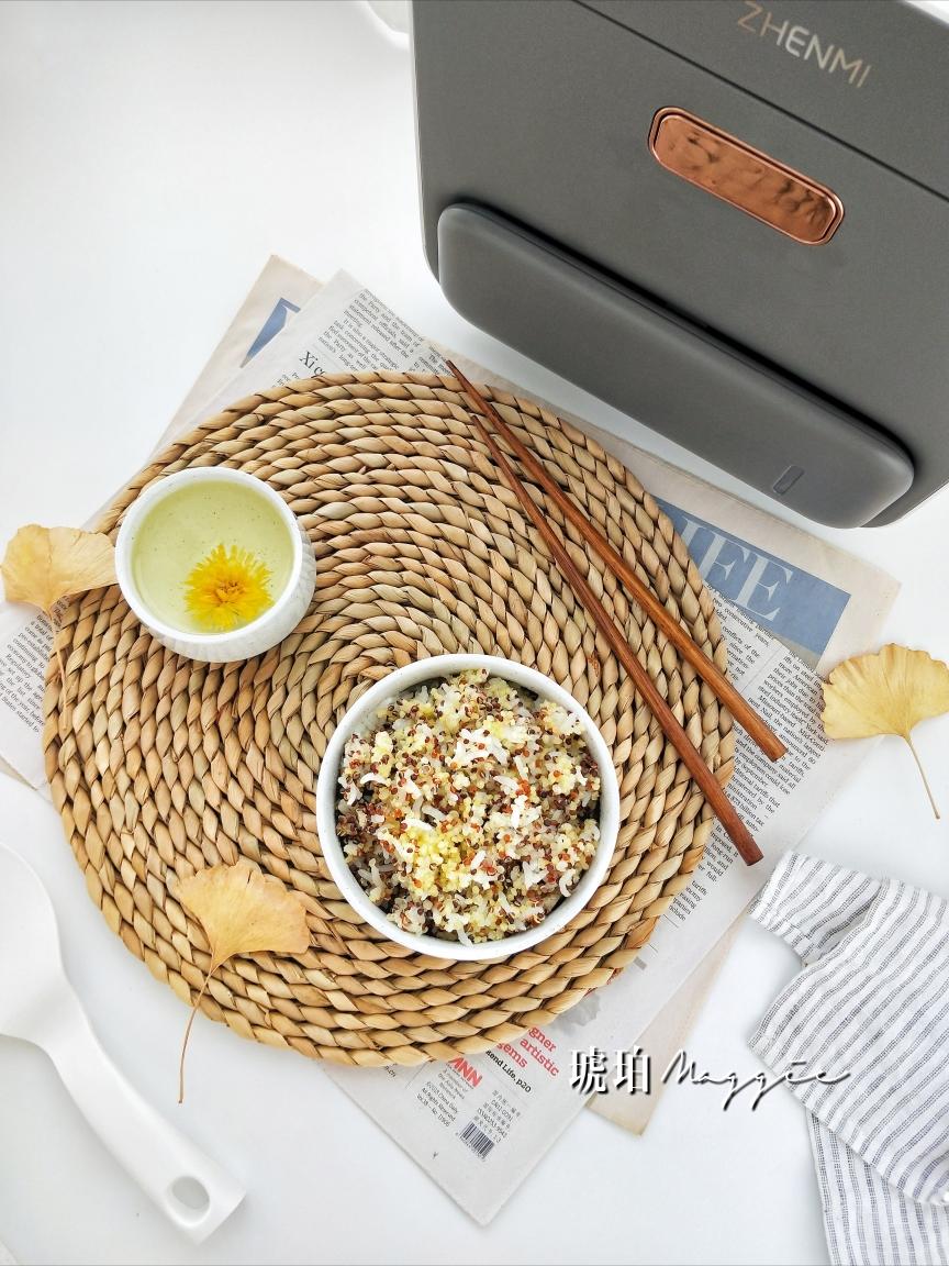 三色藜麦大米小米饭的做法