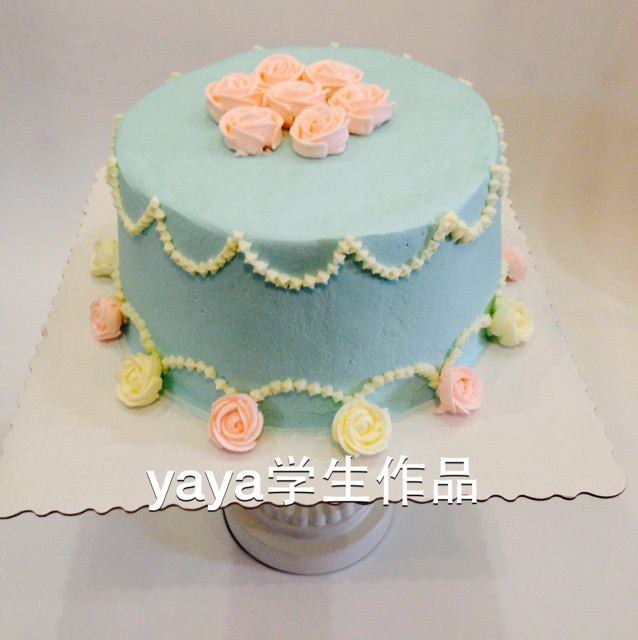 韩式裱花学员作品