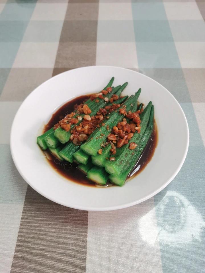 蒜蓉秋葵