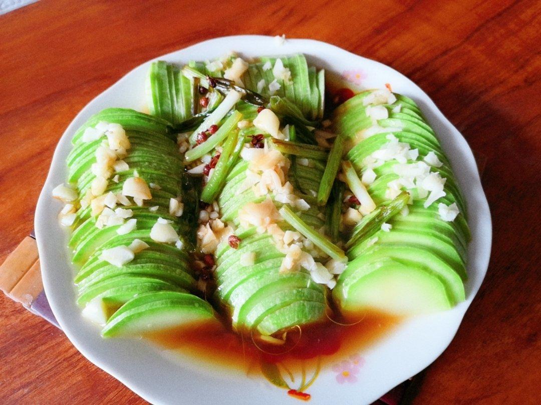 健康下饭素菜蒜蓉西葫芦