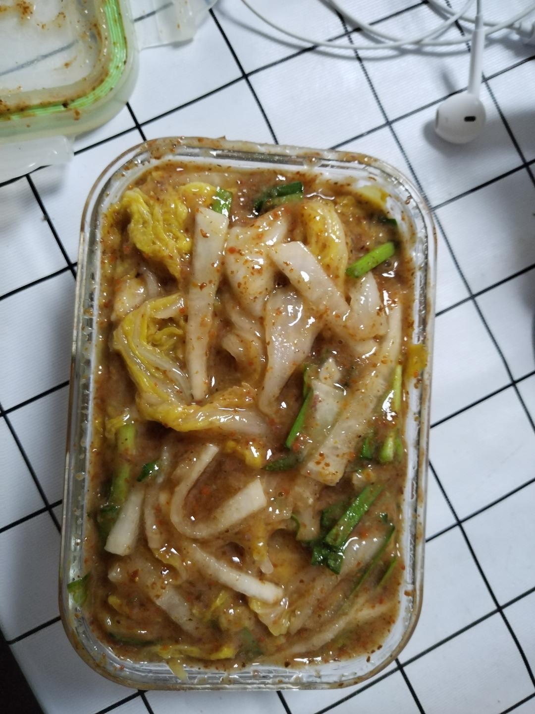 辣白菜-（无鱼露虾酱简单版）