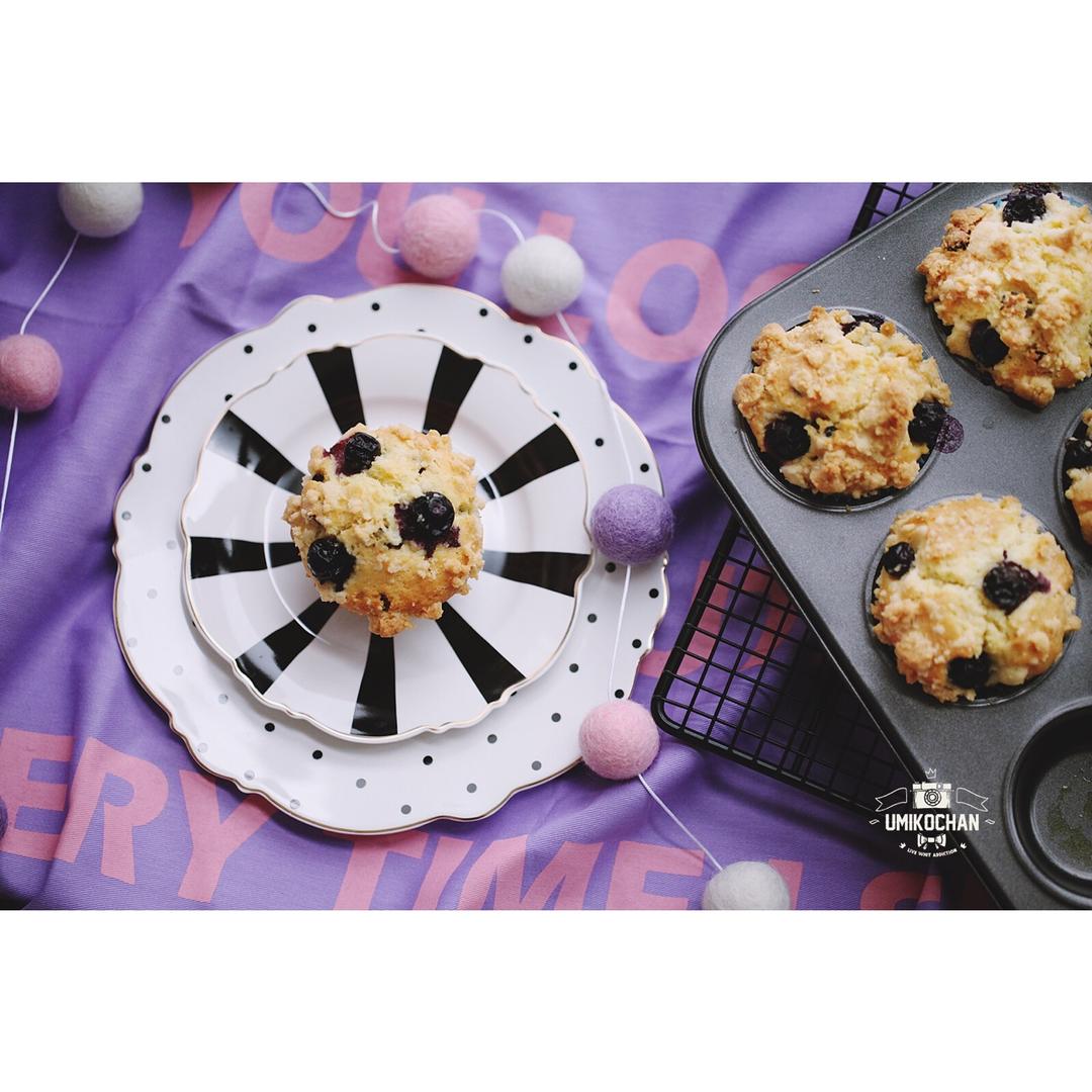 PH大师的金宝顶蓝莓马芬