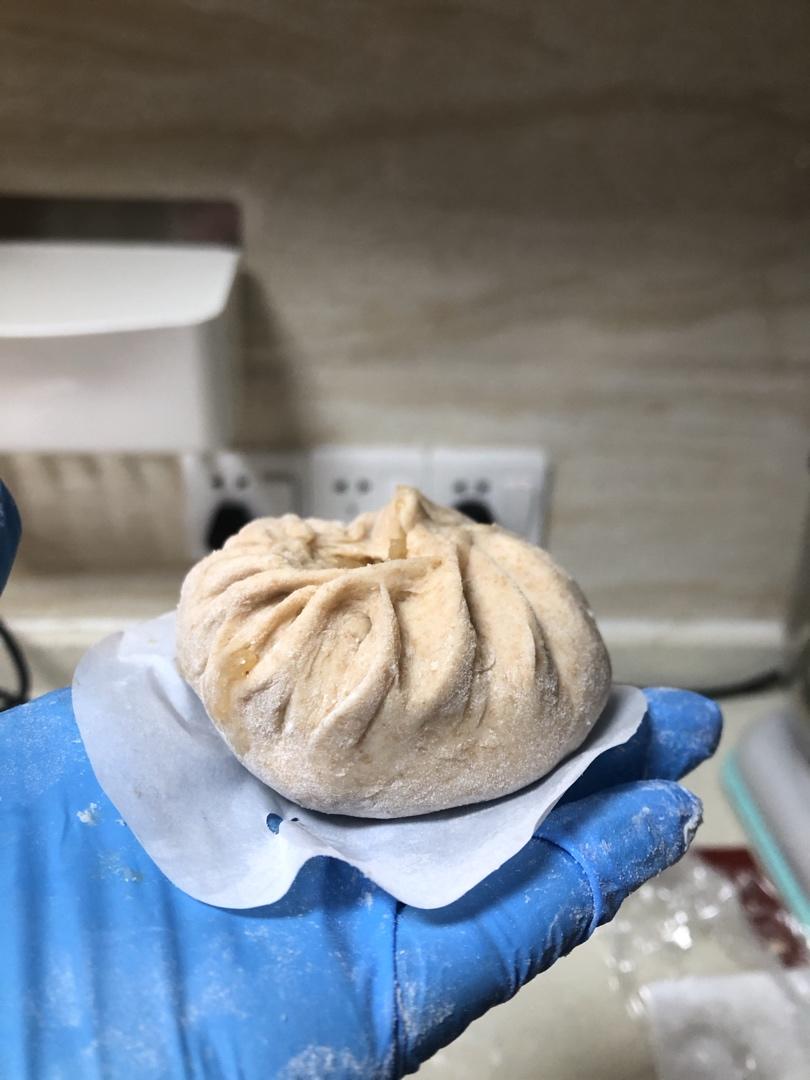 香菇鹌鹑蛋鲜肉包子