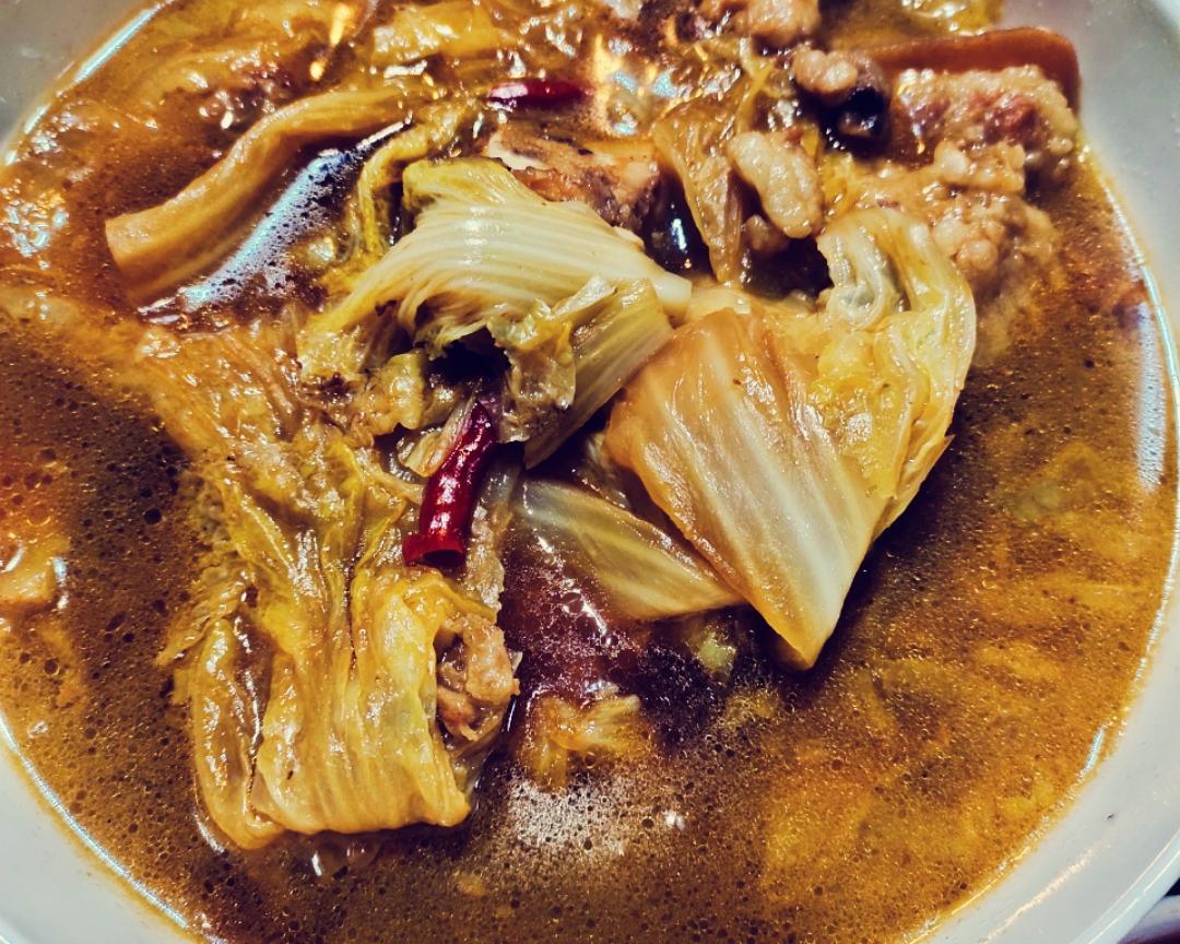 白菜炖羊肉的做法